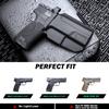 WARRIORLAND Thumb Release & Optics Cut OWB Holster, Fits S & W M&P 9mm M2.0 3.6/4.0/4.25 & SD9 VE, Outside Waistband, 360 Degree Adj. Belt Clip Fits 1.5-2.25 Inch Belt, Right Hand view 3