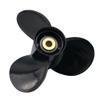 RASON-REX OEM Grade Aluminum Outboard 3 Blades Propeller Boat Prop 9 1/4x10P Compatible for Suzuki 8-20HP with 10 Spline Tooth,RH view 1