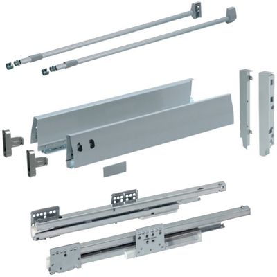 UMAXO DWD-XP Dynamic XP Unit Set Aluminium Metallic Full Extension Submerised Synchronised 450 mm 40 kg with Rails