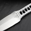 Boker Plus Voodoo Silver Fixed Blade, 3.35" 440C Stainless Steel Blade, Designed by Peter Fegan view 3