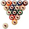 Imperial Cream Arizona Cardinals Retro Billiard Ball Set view 1
