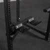 Titan Fitness Pair of T-3 Series Dumbbell Weight Bar Holders, 500 LB Capacity, Rack Mounted J-Hook Style Mounting view 4