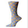 Cutieful Compression Socks Knit Wide Calf 10-18mm/HG (Rubber Duck)