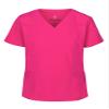 Natural Uniforms Womens Cool Stretch Jogger Scrub Set with Regular and Petite Sizes (Hot Pink, 3X-Large) view 3