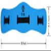 Elevon Complete Swim Training Set Including Water Dumbbell Weights, Floating Belt and Pull Buoy Leg Float, Blue view 4