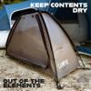 CAMPYRE - Tent & RV Camping Organizer with Zippered Flap, 9-Shelf Storage. RV Shoe Organizer, Dining Tent Organizer. Organize Any Other Camp Gear/Accessories (Patented - Licensed) view 3