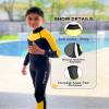 XUKER Kids Wetsuit for Boys Girls Toddlers, 3mm Wetsuit Back Zip Neoprene Thermal Full Body Wetsuits for Youth Teens Scuba Dive Swimming Boating Snorkeling view 4