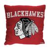 Northwest NHL Decorative Pillows- Enhance Your Space with Woven Throw Pillows - 14" x 14" - Playing Field at Your Home (Chicago Blackhawks - Red) view 1