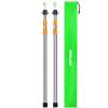 SANLIKE Telescoping Tarp Pole Adjustable Tent Poles, 33"-86.6" Thickened Tube Collapsible Stainless Steel Canopy Poles for Camping Backpacking Hiking Awning Sun Sails Outdoor Sports, Set of 2 view 1