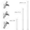 SANLIKE Telescoping Tarp Pole Adjustable Tent Poles, 33"-86.6" Thickened Tube Collapsible Stainless Steel Canopy Poles for Camping Backpacking Hiking Awning Sun Sails Outdoor Sports, Set of 2 view 3