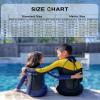 XUKER Kids Wetsuit for Boys Girls Toddlers, 3mm Wetsuit Back Zip Neoprene Thermal Full Body Wetsuits for Youth Teens Scuba Dive Swimming Boating Snorkeling view 3