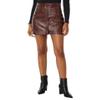 [BLANKNYC] Womens Croc Skirt, Red, 28 US view 1