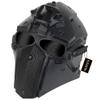 Helmet Mode Airsoft Mask with Goggles Side Rails and NVG Bracket Full Face Protection Full Face Mask view 1