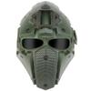 Helmet Mode Airsoft Mask with Goggles Side Rails and NVG Bracket Full Face Protection Full Face Mask view 2