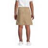 Lands' End Uniform Chino Skort Above The Knee Khaki Kids 6 view 2