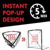 Baseball Net - Pitching Net/Hitting Net Batting Practice, Training Tools - Baseball Gifts for Kids, Children & Teens,Black view 4