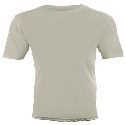 Epic Adult Cool Performance Dry-Fit Crew T-Shirt Jerseys Grey 4XL
