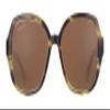HAYWORTH Shiny Ocre Tort - Mineral Polarized Drivers view 4
