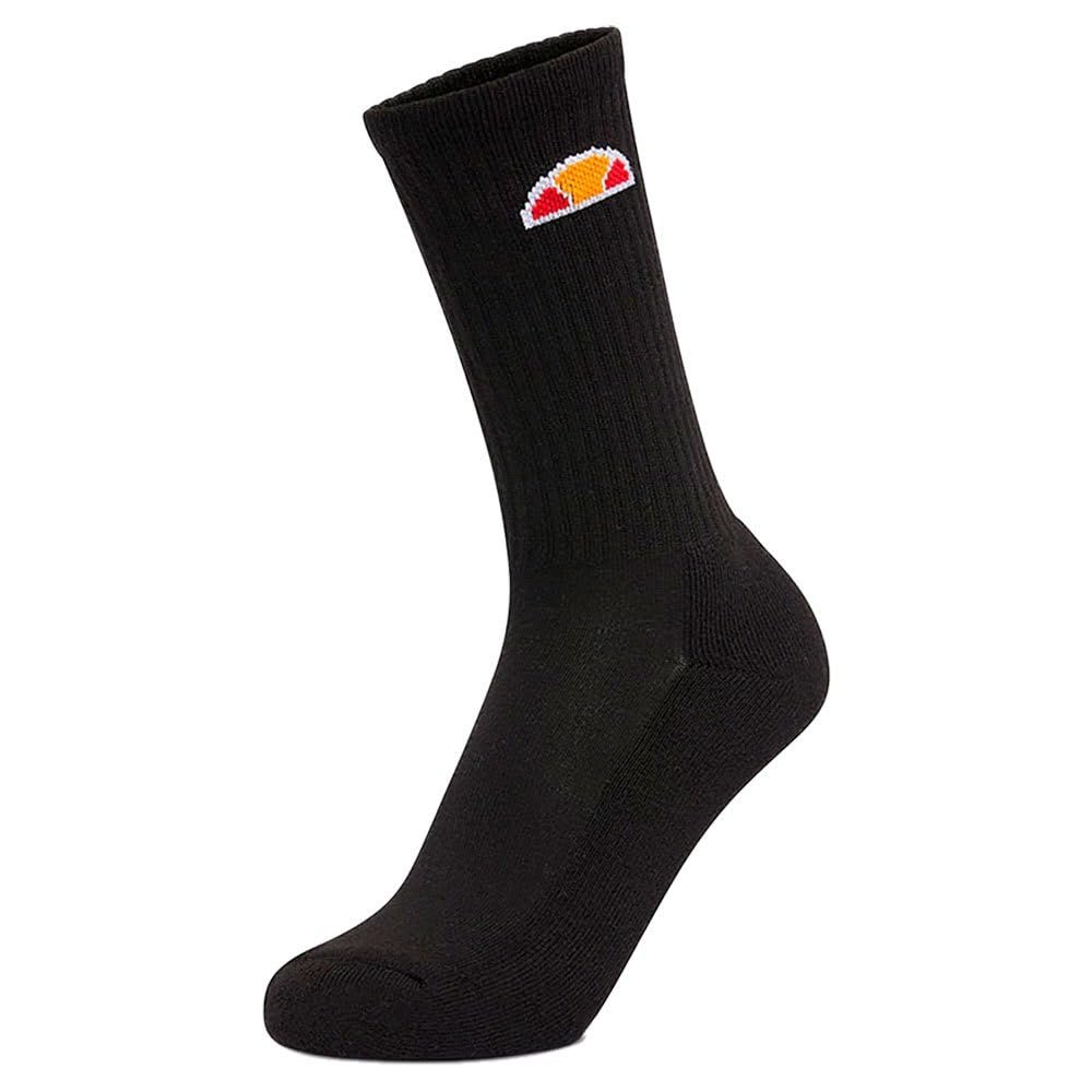 ellesse Unisex Tisbi Socks Socks, Black, 12-14