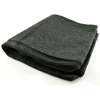 1 Wool Blanket Outdoor Cover Military Camping Survival Warm 51"x80" 2lbs Large Outdoors Camping Stadium Blanket Picnics Travel Moving Survival Kit Camp Sleeping Outdoor Furniture Blanket Car Home