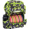 Dynamic Discs Combat Ranger Disc Golf Backpack | Large Bag with Putter Pouch | 20+ Capacity | Frisbee Golf Accessories for Men (Electric Camo) view 2