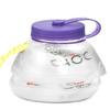 Cnoc Outdoors Vesica Collapsible Water Bottle 1 Liter Green, 42mm wide Mouth Thread, Packs Down Small when Empty, Perfect for Travel and Hiking view 4