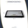 24 Pack of 12 x 8 x 0.75 Riker Display Cases for Collectables, Arrowheads, Medals & More view 2
