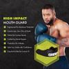 DAMAGE CONTROL High-Impact Mouth Guard  Sports Mouthguard for Boxing, Football, Hockey, Lacrosse & Basketball, Protects Teeth & Jaw, Protective Mouthpiece for Adults & Youth (Adult, Hustle) view 2