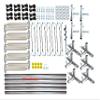Jones Sports Batting Cage Frame Kit EZ UP & Down Baseball Softball Frame Kit with or Without Net. (Long Poles Not Included) (10' X 12' X 40' with NET) view 2