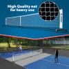 Deluxe Heavy Duty Pickleball Net with Wheels  Regulation Size Portable Net System with Lockable Wheels & Wheeled Carry Case | Tournament-Ready, Fast Setup | Backyard, Driveway, Gym & Court Use view 3