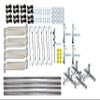 Jones Sports Batting Cage Frame Kit EZ UP & Down Baseball Softball Frame Kit with or Without Net. (Long Poles Not Included) (10' X 12' X 30' with NET) view 2