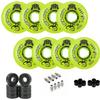 Rink Rat Trickster Roller Hockey Wheels 59mm 76A + Hybrid Ceramic Bearings view 1