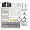 Jones Sports Batting Cage Frame Kit EZ UP & Down Baseball Softball Frame Kit with or Without Net. (Long Poles Not Included) (10' X 12' X 60' with NET) view 2
