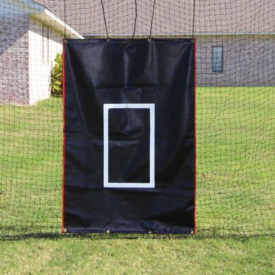 4' x 6' Jones-Sports Heavy Duty Vinyl Baseball Softball Batting Cage Backstop