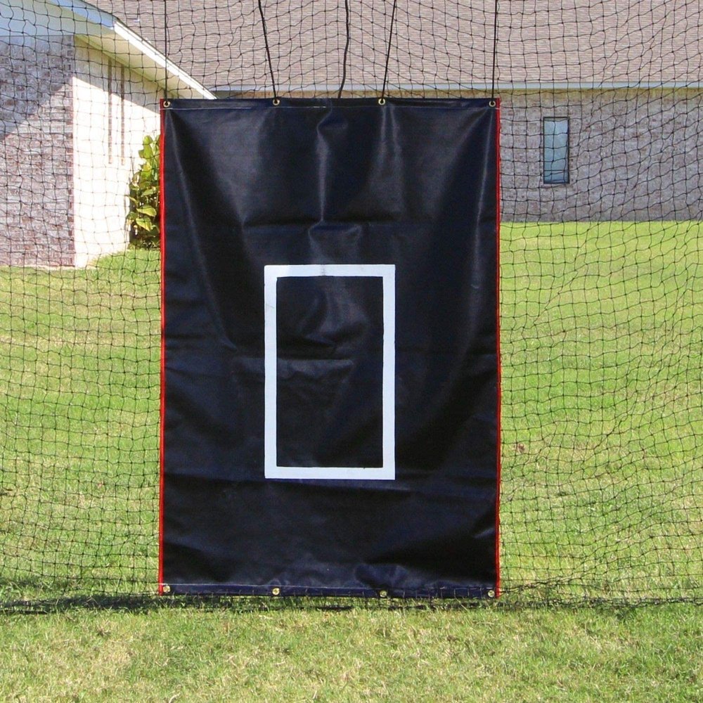 4' x 6' Jones-Sports Heavy Duty Vinyl Baseball Softball Batting Cage Backstop