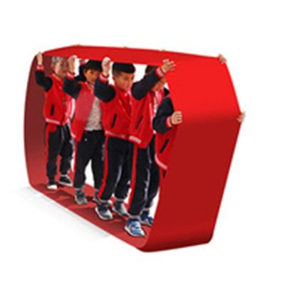1PCS Teamwork Games Playing Run Mat Indoor Outdoor Field Day Group Building Group Learning Activity Game for 2-18 People (Color : Red, Size : Adult-20M/26FT)
