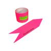 RouteArrows Roll of 50 Arrow Stickers (Pink) Hi-Viz Removable Eco-Friendly Directional Arrows for Outdoor Pavement Stress Free Route Marking Perfect for 5k 10k Make Participants Feel Safe & Happy view 1