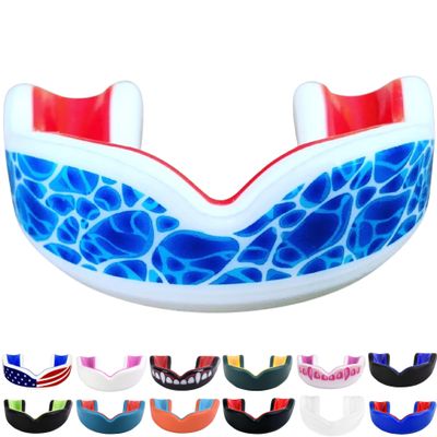 Oral Mart Sports Youth Mouth Guard for Kids (Be Water)