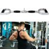 DYK&NX Double D Grip Revolving Curl Bar,Tricep Press Down Bar LAT Pull Down Bar Handle Attachment, High Intensity, Good Training Effect for Arm Strength Training Combination view 2
