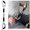 DYK&NX Double D Grip Revolving Curl Bar,Tricep Press Down Bar LAT Pull Down Bar Handle Attachment, High Intensity, Good Training Effect for Arm Strength Training Combination view 3
