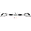 DYK&NX Double D Grip Revolving Curl Bar,Tricep Press Down Bar LAT Pull Down Bar Handle Attachment, High Intensity, Good Training Effect for Arm Strength Training Combination view 4