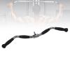 DYK&NX Curl Pulldown Bar Down Pulley Bar Grip, Rubber Grip LAT Pull Down Cable Attachment with Snap Hook Carabiner, for Arm Strength Training Combinations view 1