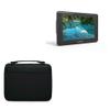 BoxWave Case Compatible with Lilliput H7S - Hard Shell Briefcase, Slim Messenger Bag Briefcase Cover Side Pockets - Jet Black view 1