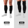 Tekkerz Leg Sleeves - Small, Medium, Extra Long (Checkered Red/Blue, Medium) view 3