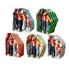 5PCS Teamwork Games Playing Run Mat Kids Adult Teamwork Outdoor Carnival Field Day Fun Running Game with Storage Bag (Size : Adult-8M//26FT) view 1