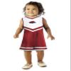 Little King NCAA Toddler/Youth Girls Team Cheer Jumper Dress-Arkansas-2T view 1