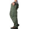 Men's Outdoor Military Cargo Trousers Lightweight Multi Pocket Hiking Pants Wild Army Combat Tactical Pant (Green 2,42) view 1