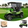 10L0L 2 Passenger Golf Cart Sun Shade Cover for Yamaha G29 Drive2 - Golf Cart Summer Covers, UV Heat Resistant Sunshade Curtain view 1