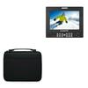 BoxWave Case Compatible with MustHD M703H - Hard Shell Briefcase, Slim Messenger Bag Briefcase Cover Side Pockets - Jet Black view 1