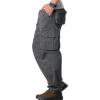 Men's Outdoor Military Cargo Trousers Lightweight Multi Pocket Hiking Pants Wild Army Combat Tactical Pant (Grey,32) view 1